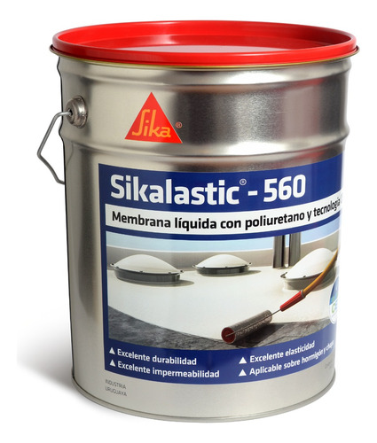 Sikalastic 560 Membrana Líquida Con Poliuretano 20kg 