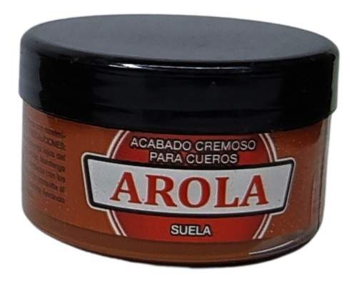 Crema Arola Cera Pomada Cuero Colores 60 Cc