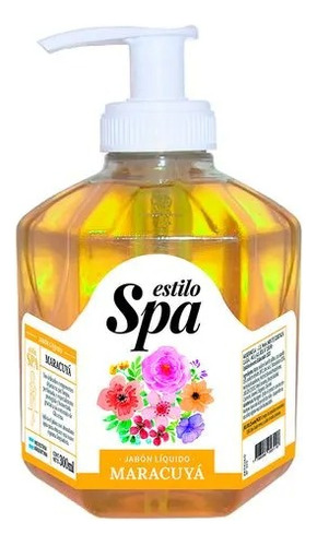 Spa Jabon Liquido X300 Maracuya Con Dosificador