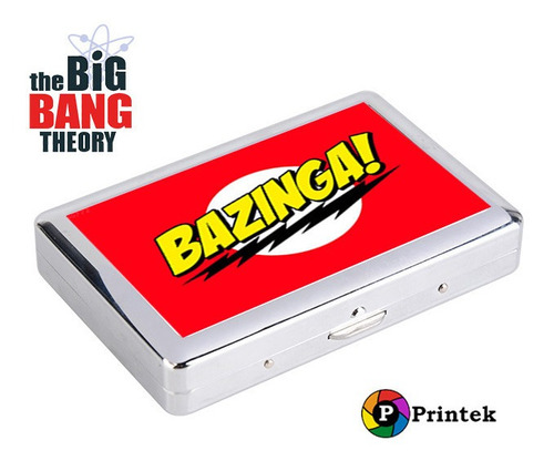 Cigarrera Metalica The Big Bang Theory  - Personalizada