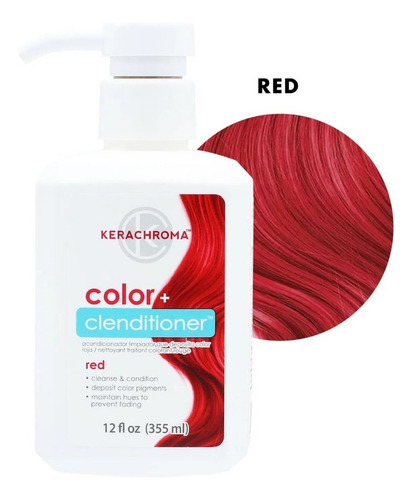 Acondicionador Depositador De Color Red Rojo 355ml