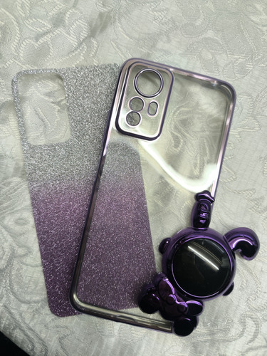 Funda De Silicona Con Sporte Celular Xiaomi Redmi Note 12s.