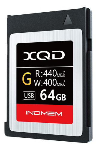 Tarjeta De Memoria Para Camara Indmem Xqd , 64 Gb