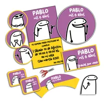 Comprar Kit Imprimible Flork Personalizado Candybar Cumpleaños