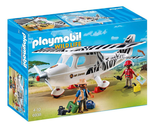 Playmobil Wild Life, 6938 Avión Por Safari