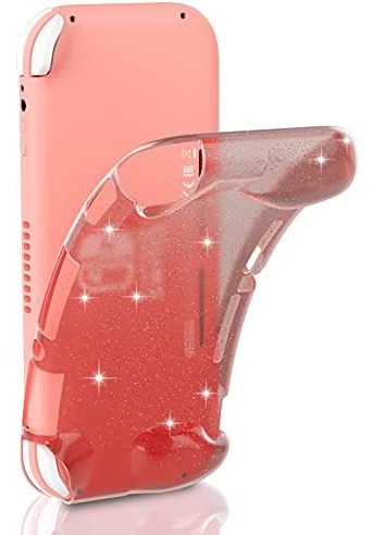 Nananino Estuche Transparente Con Purpurina Para Switch Lite
