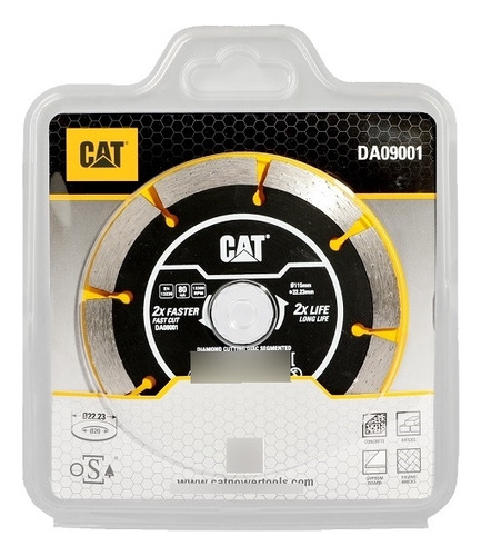 Disco Cat Diamantado Seco 300x20mm /10x3mm Fubral