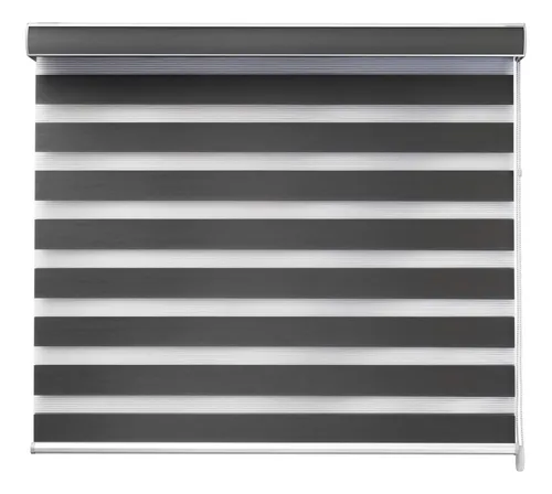 comprar Persiana Sheer Duo Basic Decoking Gris Oscuro 170x170cm