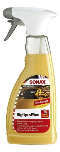 Sonax High Speed Wax Cera Rapida Carnauba Spray 500ml