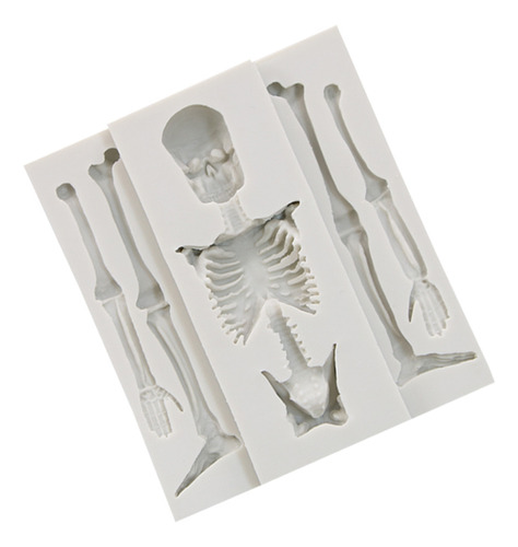 Moldes De Silicona Para Chocolate Con Forma De Calavera, Dis