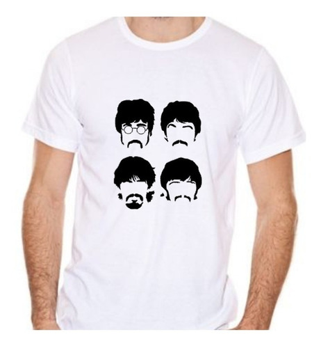 Remera The Beatles 4 Liverpool Ringo Star Paul