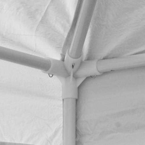 Tenda Gazebo Branca Polietileno 3x3m Desmontável 103853 Kala