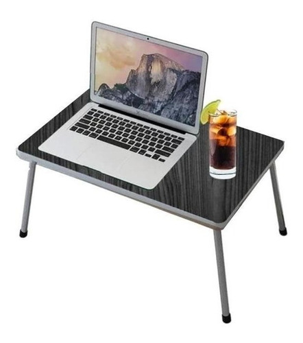 Suporte Notebook Dobravel Multiuso Cama Sofa Portatil Preta