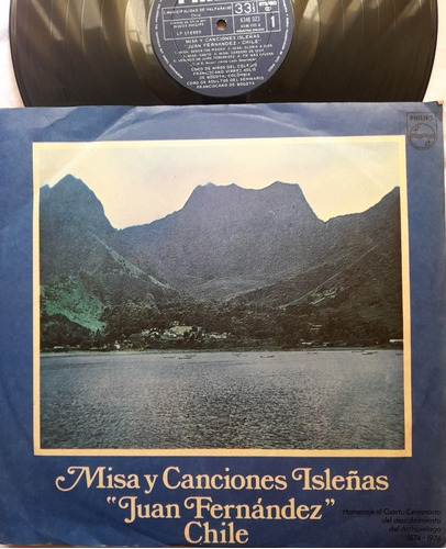 Vinilo Misa Y Canciones Isleñas Juan Fernández Chile 1975 