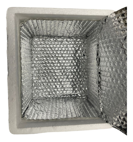 Hielera De Unicel Con Forro Térmico Interno