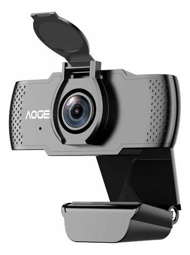 Camara Webcam Con Micrófono, Aoge 1080p Para Pc Y Laptop