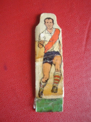 Figuritas Crack 1968 Silueta River Plate 10 E. Onega