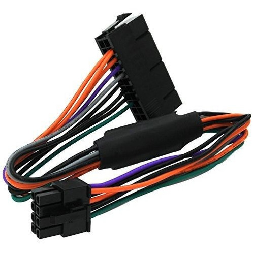 Adaptador De Corriente Comeap 24 Pin A 8 Pin Atx Para Dell