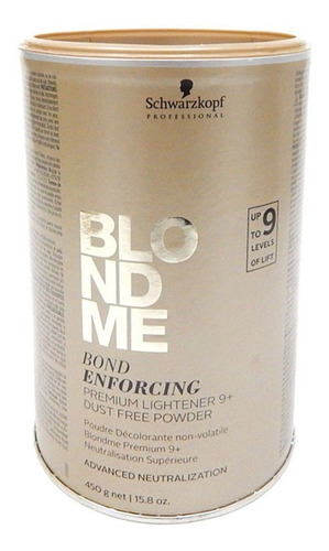 Schwarzkopf Blondme Polvo Decolorante Bond 450gr 6c