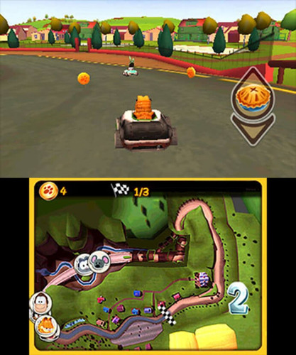 Garfield Kart Normal Sega Nintendo 3DS Physical