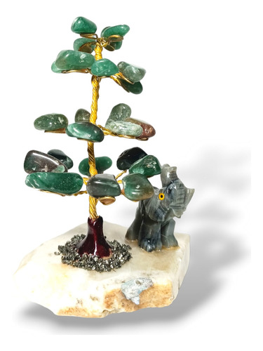 Árbol De La  Felicidad Piedras  Naturales -jade