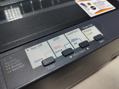 Imagen 4 de 6 de Impresora Epson Lx-350 De Matriz De Punto Puerto Usb 2.0
