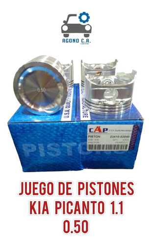 Juego Piston Kia Picanto 1.1 0.50