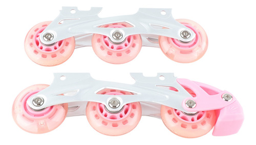 Patines De Ruedas Rosas Para Niñas, 2 En 1, Para Niños, Adul