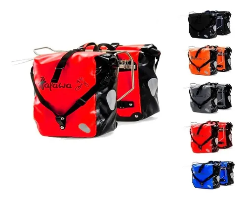 Alforja Trasera Bici Marca Halawa Zero 50lts Pvc