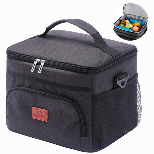 Hielera Bolso 3 Capas Trabajo Picnic Lonchera Termica Grande