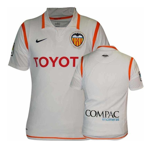 Jersey Nike Valencia Campeón 2007 Y 1a Copa Súper-soccer S