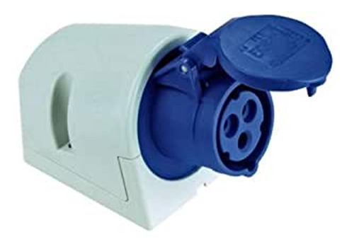 Pce Toma Pared - Ip-44 220/240v H6 Azul 16a 2p+t