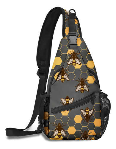 Bandolera Fylybois Honeycomb Bee Viaje Senderismo