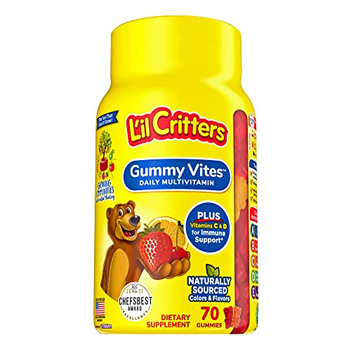 Lil Critters Gummy Vites Daily Kids Multivitamins Qbl6r