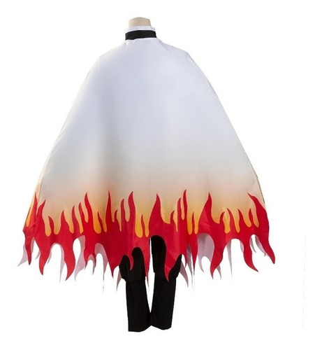 Imagen 4 de 5 de Disfraz De Fiesta Uniforme De Cazador De Demonios Rengoku Ky