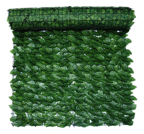 Seto Artificial, 1 Rollo, Valla Para Plantas, Pared De Hojas