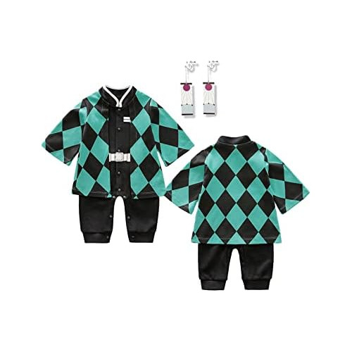 Conjunto De Disfraz Bebé Niño, Ropa De Anime Niños (...