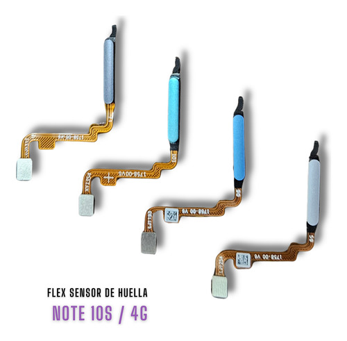 Flexor Huella Redmi Note 10s / Note 10 4g Xiaomi Original