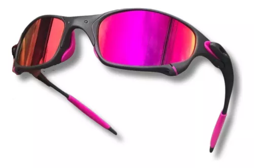 Oculos Oakley Julliet Lupa Do Vilão Xmetal Rosa Claro Mandrake