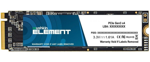 Disco Duro Ssd 240gb M.2 2280 Mushkin Element Pcie Gen3 X4