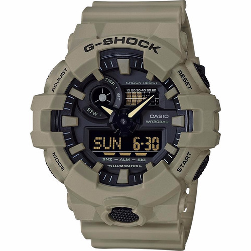 Reloj Para Caballero Casio G-shock Modelo: Ga-700uc-5a  Envi