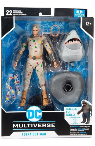 Figura Dc Multiverse Polka Dot Man Escuadron Suicida Mcfarla