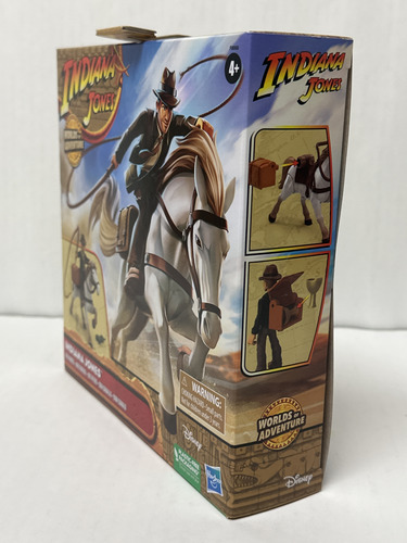 Figura Indiana Jones Con Caballo Accesorios Hasbro
