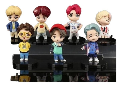 Kpop Bts Bangtan Chicos Pvc Mini Figura Muñeca Bt21