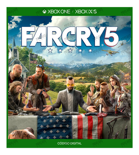 Far Cry 5 Xbox One/xbox Series X|s - Código De 25 Dígitos