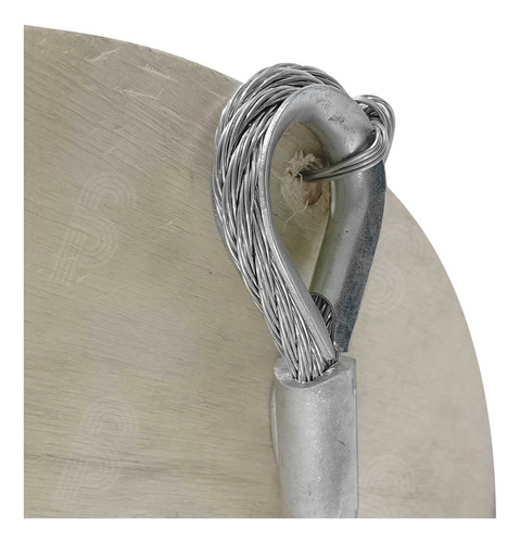 Cable De Acero 7x7 Recubierto Pvc Aksi 130535 6.35mm X 75m