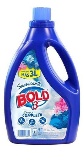 Suavizante De Telas Bold 3 Suave Frescura De 3 L