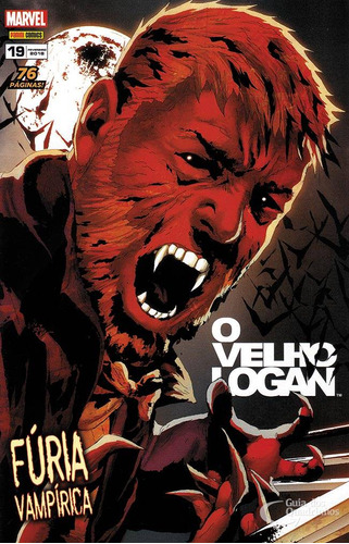 X-men O Velho Logan: Fúria Vampírica, De Marvel Comics. Série X-men, Vol. 19. Editora Panini Comics, Capa Mole, Edição O Velho Logan Em Português, 2018