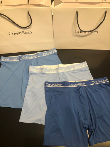 Bóxers Calvin Klein Paq 3 Talle L Hombre
