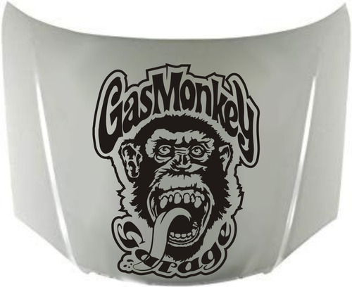 Calco Gas Monkey Para Capot 01 Calcomanias Graficastuning 00044